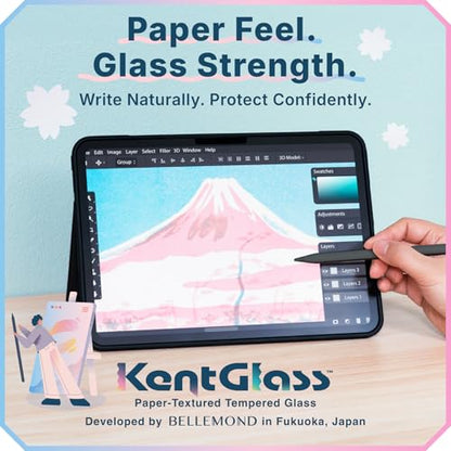 BELLEMOND 「KentGlass」Paperfeel Screen Protector for Samsung Galaxy Tab S11