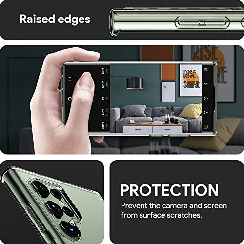 for Samsung Galaxy S23 Ultra Case, Ultra [Slim Thin] Flexible TPU Scratch Resistant Gel Rubber Soft Silicone Protective Clear Case Cover for Galaxy S23 Ultra 5G (Clear) - size: S23 Ultra