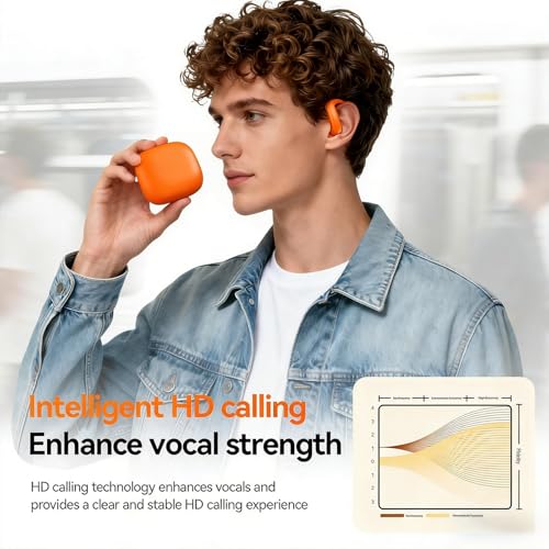 Earbuds (Orange) - color: Orange