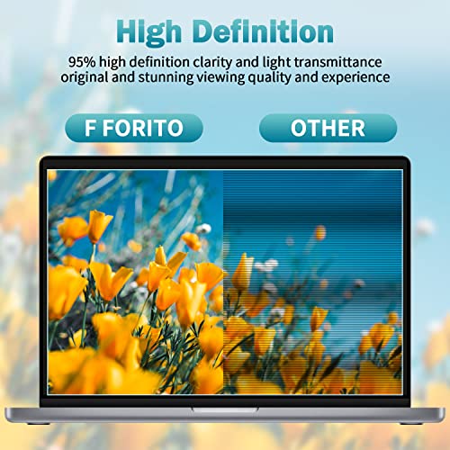 F FORITO 2-Pack 14 inch Anti Blue Light Laptop Screen Protector, Compatible with 14" Acer Swift X/Swift GO/Swift 3 OLED/Spin 5 Laptop with 16:10 Aspect Ratio - size: 14 Inch (Diagonal) - 16:10 Aspect Ratio