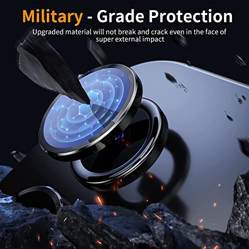 Zeking 2 Pack for Samsung Galaxy A54 Camera Lens Protector - color: Black