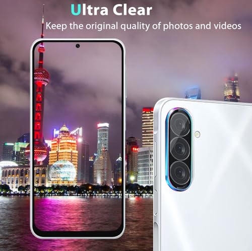 Zeking 2 Set for Samsung Galaxy A36 5G Camera Lens Protector - color: Color