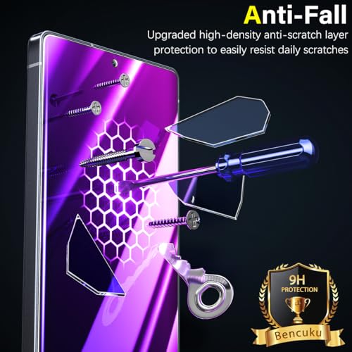 2 Pack Privacy Screen Protector for Samsung Galaxy S25 Ultra - color: Purple-Galaxy S25 Ultra