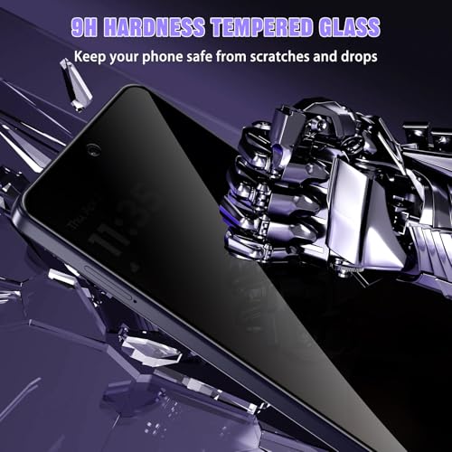 For Motorola Moto G Power (2026) Privacy Screen Protector (2 Pack) - size: Motorola Moto G Power/G Play/G (2026) 5G