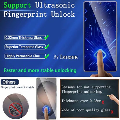 IMBZBK Privacy Screen Protector for Samsung Galaxy S26 Ultra, 3+3 Pack - color: S26 Ultra-Black