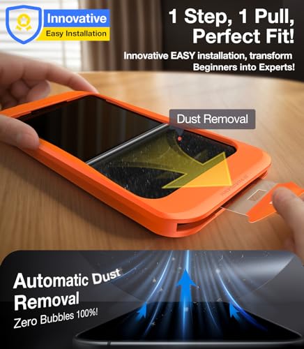 UltraGlass TOP 9H+ Armor for iPhone 14 Pro Privacy Screen Protector, 2 Pack - size: iPhone 14 Pro