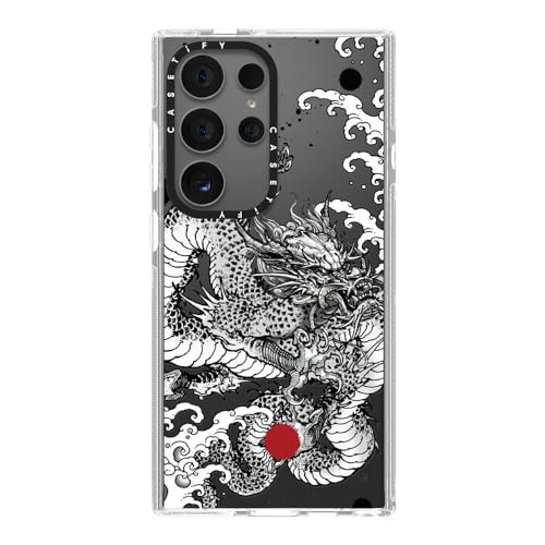 CASETiFY for Galaxy S24 Ultra Case - Impact Clear | Not Yellowing | 6.6 ft. Drop Protection | Power Dragon | Clear - color: Power Dragon by Gabe Shum, size: Galaxy S24 Ultra