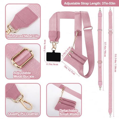 XANGNIER Clip and Go Strap for Phone with Wallet Crossbody,Multicolor 26 - color: Multicolor 26