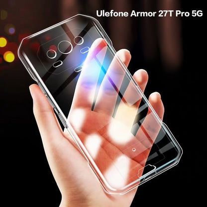 Protective Case for Armor 27T Pro - Clear | 6.78" Slim Shockproof Bumper Back Cover Anti-Scratch Flexible TPU Shell, Grip-Friendly - color: Transparent