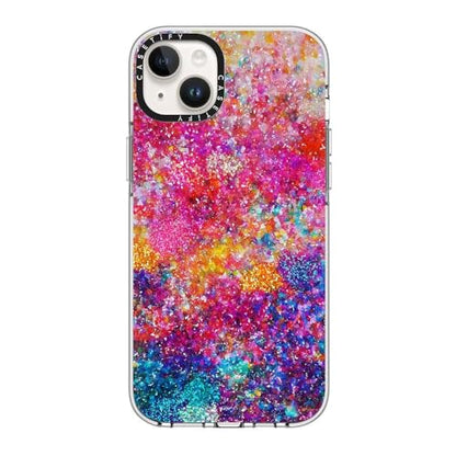 CASETiFY for iPhone 14 Plus Case - Impact Clear Compatible with MagSafe | Not Yellowing | 6.6 ft. 3X Military Grade Drop Protection | And We Danced Our Way Home by Ingrid Ching | Clear - color: And We Danced Our Way Home, size: Iphone 14 Plus (6.7")