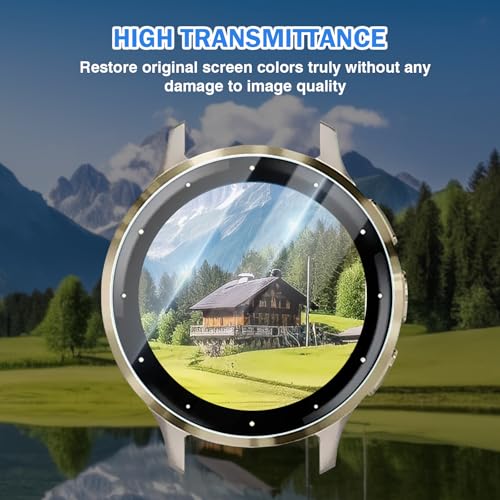 6PCS Compatible for Garmin Venu 3S 41mm Smartwatch Screen Protector Clear，HD Anti-scratch Soft TPU [Not Glass] with Ultra-thin Protector For Venu 3S Protective Film 41mm - size: Garmin venu 3S 41mm