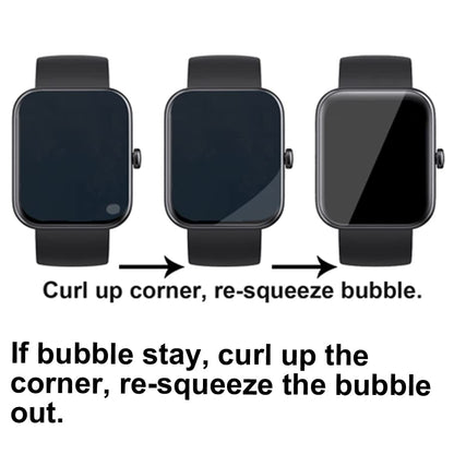 Compatible with GRV FC1 1.83” Smartwatch, 3D Screen Protectors, 3 Piece, Full Coverage, Anti-shatter, 3DFC1P72