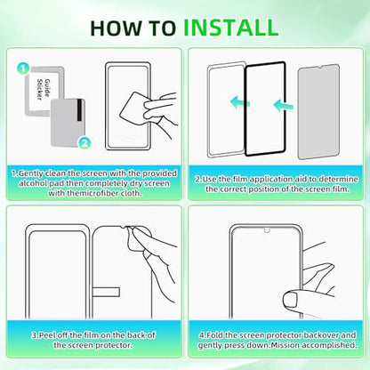 3+3 Privacy Screen Protector for Samsung Galaxy A15 5G Camera Protector