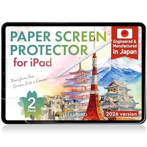 BELLEMOND Paper Screen Protector for iPad Pro 13 M5/M4, 2 Pack - size: iPad Pro 13”
