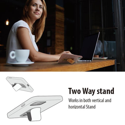 Momostick Premium Flatstick Collection, Slim Phone Grip and Stand, Adjustable Finger Loop Holder for All Smartphones, Universal and Pocket-Friendly Selfie Stand - color: Chonk