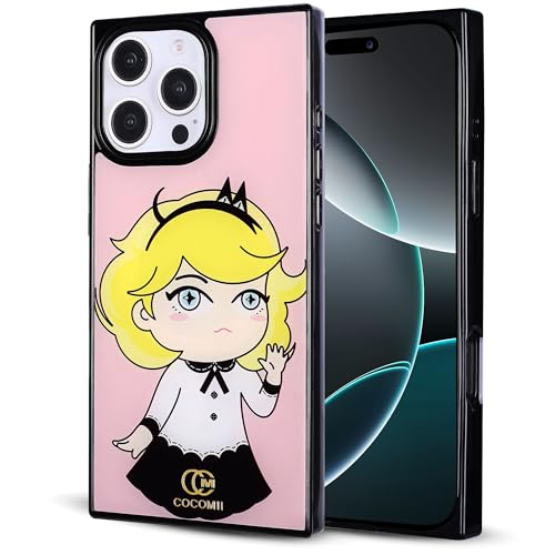 COCOMII Rectangle for iPhone 16 Pro Max Case, Blush Monochrome Coco&MII | Compatible with MagSafe Wireless Charging, Shockproof 10ft Drop Protection, Camera & Screen Protection, Premium Glossy Finish - color: Blush Monochrome Coco&Mii, size: iPhone 16 Pro