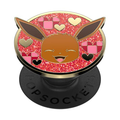 PopSockets Adhesive Phone Grip, Holder- Enamel Eevee XOXO - color: Eevee XOXO, style: Adhesive