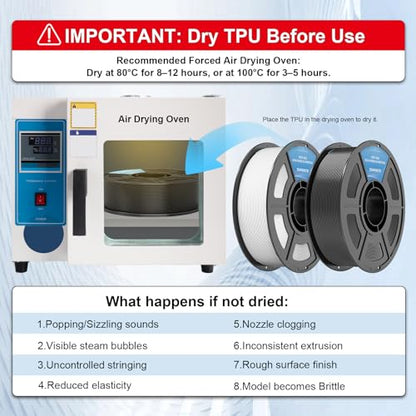 iSANMATE HS TPU Filament 1.75mm, Gray TPU 95A HF High Speed, 1kg | Flexible Tough Wear-Resistant Elastic; HF TPU 50-200mm/s; Compatible with Bambu Lab and Most FDM 3D Printer; for TPU Beginner - color: Gray, size: TPU-HS-95A