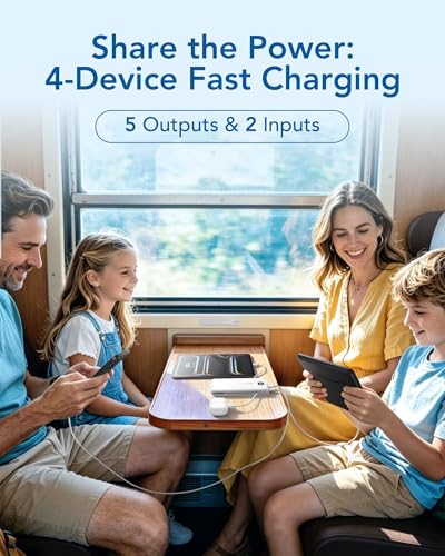 VEEKTOMX Portable Charger with Built-in Cables and AC Wall Plug, 10000mAh - color: Matte White