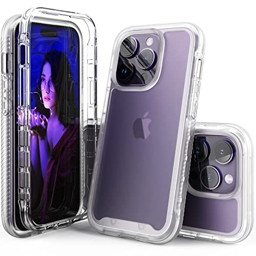 for iPhone 15 Case,Cover for iPhone 15 Not-Yellow for Women Girls,Hybrid 2 in 1 Lightweight Shockproof Heavy Duty Protection Shock Resistant Sturdy Slim Fit Cover for iPhone 15 6.1,Clear
