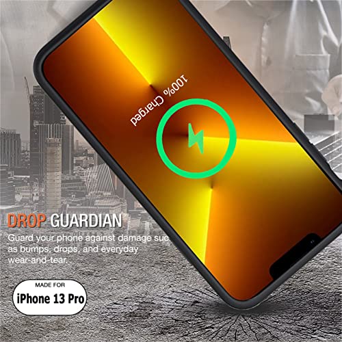 iPhone 13 Pro 10000mAh Rechargeable Portable Battery Case with Wireless Charging, Compatible for iPhone 13 Pro (6.1 inch), Black, Carplay Extended Battery Pack Charger Case - size: iPhone 13 Pro