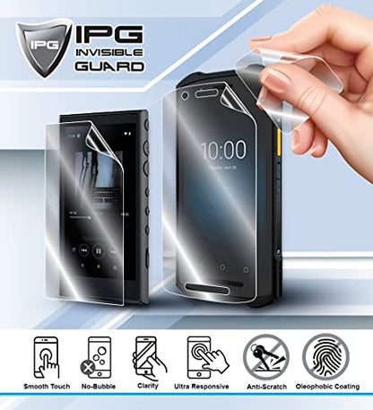 IPG For Unication G2 - G3 - G4 - G5 Voice Pager (2 Units) HydroGel Screen Protector Invisible Ultra HD Clear Film Anti Scratch Skin Guard - Smooth/Self-Healing/Bubble -Free for G2-G3-G4-G5