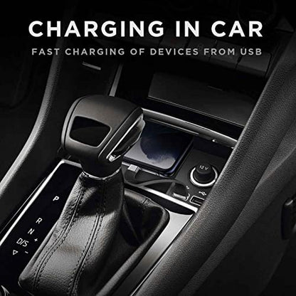 Short USB-A to USB-C Cable, 5.5 inch, 10Gbps, for iPhone 15/16, iPad, MacBook, Samsung Galaxy, Tablets, Laptops, Portable SSD, Android Auto - style: USB-A to C (10G)
