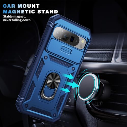 PASNEW Case for Google Pixel 9 Pro XL,6.8",Blue - color: Blue, size: Pixel 9 Pro XL (6.8 inch)