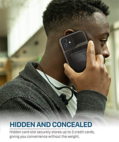 VENA vCommute for iPhone 11 Wallet Case, Black - color: Black, size: iPhone 11