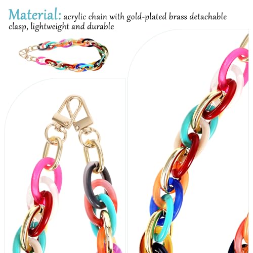 Vin Beauty Phone Wrist Strap Acrylic Phone Charms Strap Detachable Phone Bracelet Charm Strap for Phone Case Cellphone Lanyard with Tether Tab Phone Charms Wrist Strap for Phone Case