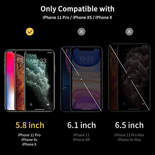 UNBREAKcable 2-Pack Screen Protector for iPhone 11 Pro/XS/X - size: iPhone X/XS