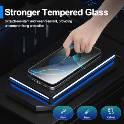 Ailun Screen Protector + Camera Lens Protector for iPhone 16 Pro, 3+3 Pack