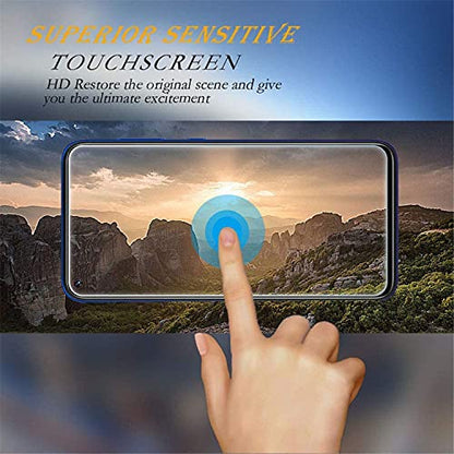 3 Pack for BLU G65L Screen Protector,Case Friendly, Scratch Resistant Bubble Free Anti-Fingerprints HD Clear,Tempered Glass Film for BLU G65L