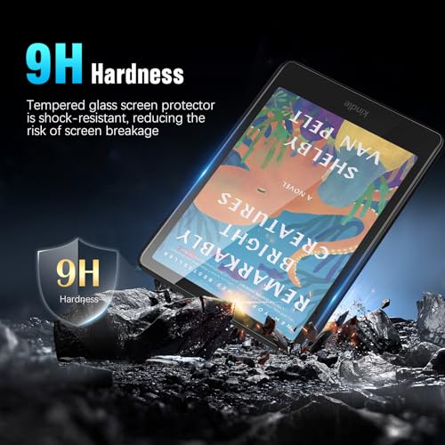MoKo 2 Pack Temper Glass+1 Pack Anti-Glare Screen Protector for 7" E-Reader - size: 2+1 Pack
