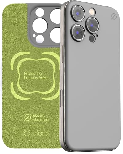 ALARA Snap On Case for iPhone 16 Pro Magsafe Case Ultra-Thin, Grey | 50% Stronger for Magsafe, Barely There Case with Raised Bezel Camera Lip, Soft Microfibre Lining, Scratchproof - color: Gray, size: iPhone 16 Pro