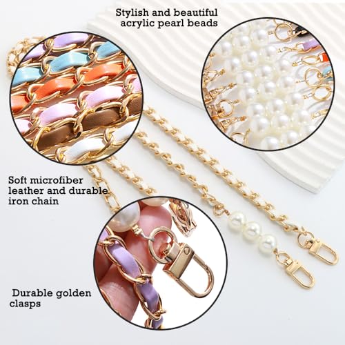 Phone Crossbody Chain Cell Phone Lanyard,Leather+Metal Shouder Strap Universal Phone Strap with Phone Tether Patches (K) - color: F