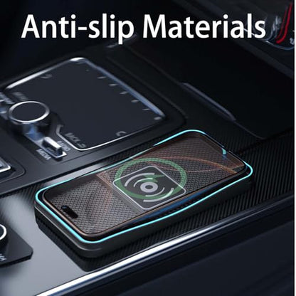 Car Wireless Charger Pad for Acura MDX ADX RDX ZDX 2001-2026, Fast Car Wireless Charging Pad for Car Center Console, Non Slip Charging Mat,1M-USB - color: 1M-USB