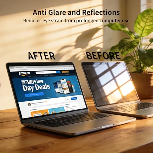 2 Pack Anti Blue Light Screen Protector Compatible with 2026 MacBook Neo 13-Inch, Eye Protection Matte Anti Glare Film for 13in Mac Neo A18 Pro Chip - size: MacBook Neo 13 Inch