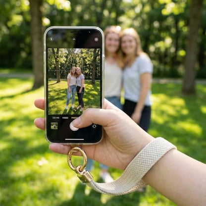 Bememo 3 Pcs Phone Wrist Strap - color: White, Light Green, Sage Green