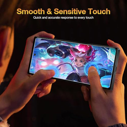Asstar 2 Pack Samsung Galaxy Z Fold 7 Privacy Screen Protector | Front Screen Protector for Galaxy Z Fold 7, 9H Hardness Tempered Glass with Alignment Frame, Case Friendly Bubble Free - color: Black-Galaxy Z Fold 7