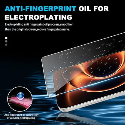 for Xiaomi 17 Ultra Screen Protector with Camera Lens Protector, 9H Hardness Anti-Scratch Tempered Glass flim, Case Friendly, Anti-Fingerprint,Anti-Scratch (2+2 PACK) - color: Xiaomi 17 Ultra