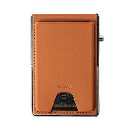 for MagSafe Wallet,Strong Magnetic 7 Card Holder with Stand,Pop Up Cards,RFID Blocking,Metal Leather,Ultra Slim Travel Wallet for iPhone 16 15 14 13 12 Android,Gifts for Men Women (Brown) - color: Brown