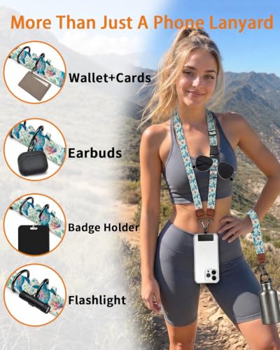 Sea Turtle Phone Lanyard Crossbody Wrist Strap Around Neck Women - color: Sea Turtle