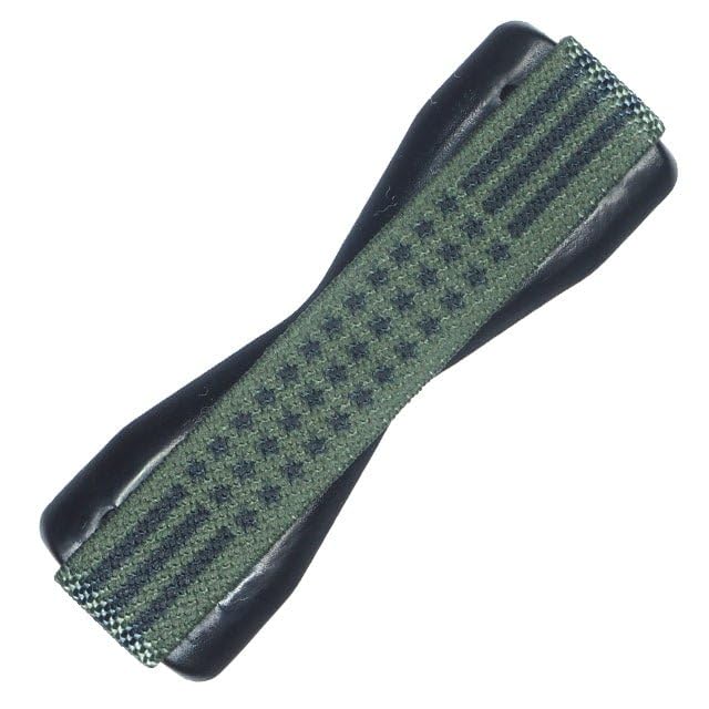 LOVEHANDLE Original Universal Phone Grip - Green Stars & Stripes - color: Green Stars & Stripes