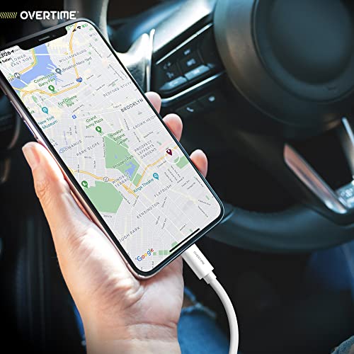Overtime iPhone Lightning Cable, USB-A -Lightning Cable 4ft