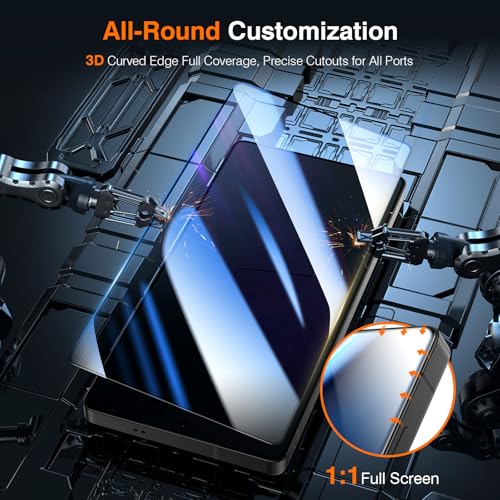 LK for Galaxy S25 Ultra Screen Protector [9H+ Military Grade Shatterproof] - size: Galaxy S25 Ultra