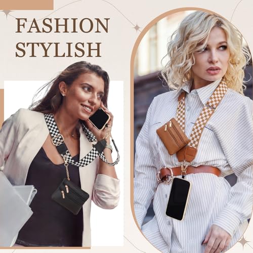 4 Pack Clip and Go Strap for Phone with Wallet,Fresh - style: Fresh