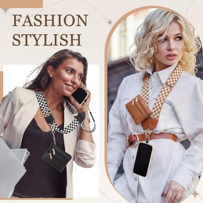 4 Pack Clip and Go Strap for Phone with Wallet,Fresh - style: Fresh