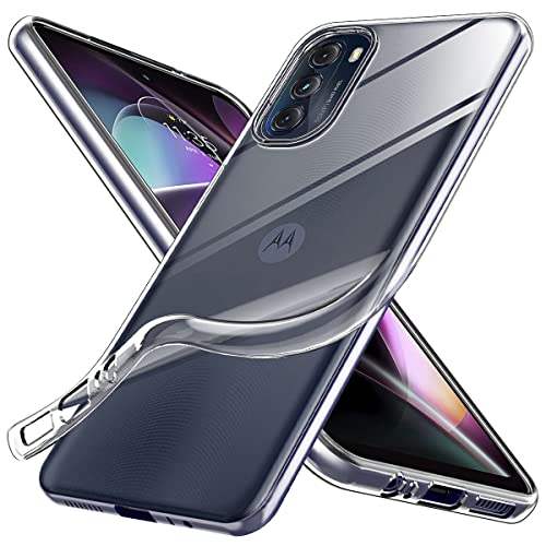 Silicone Clear for Moto G 5G 2022 Case,Ultra Thin with Comfort Grip | Soft Slim-Fit TPU Moto G 5g 2022 Phone Cover,Non-Slip,Shockproof Protection,Scrath-Resistant - size: Moto g 2022
