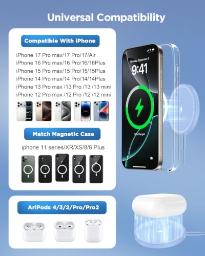 Magnetic Wireless Charger - color: Blue